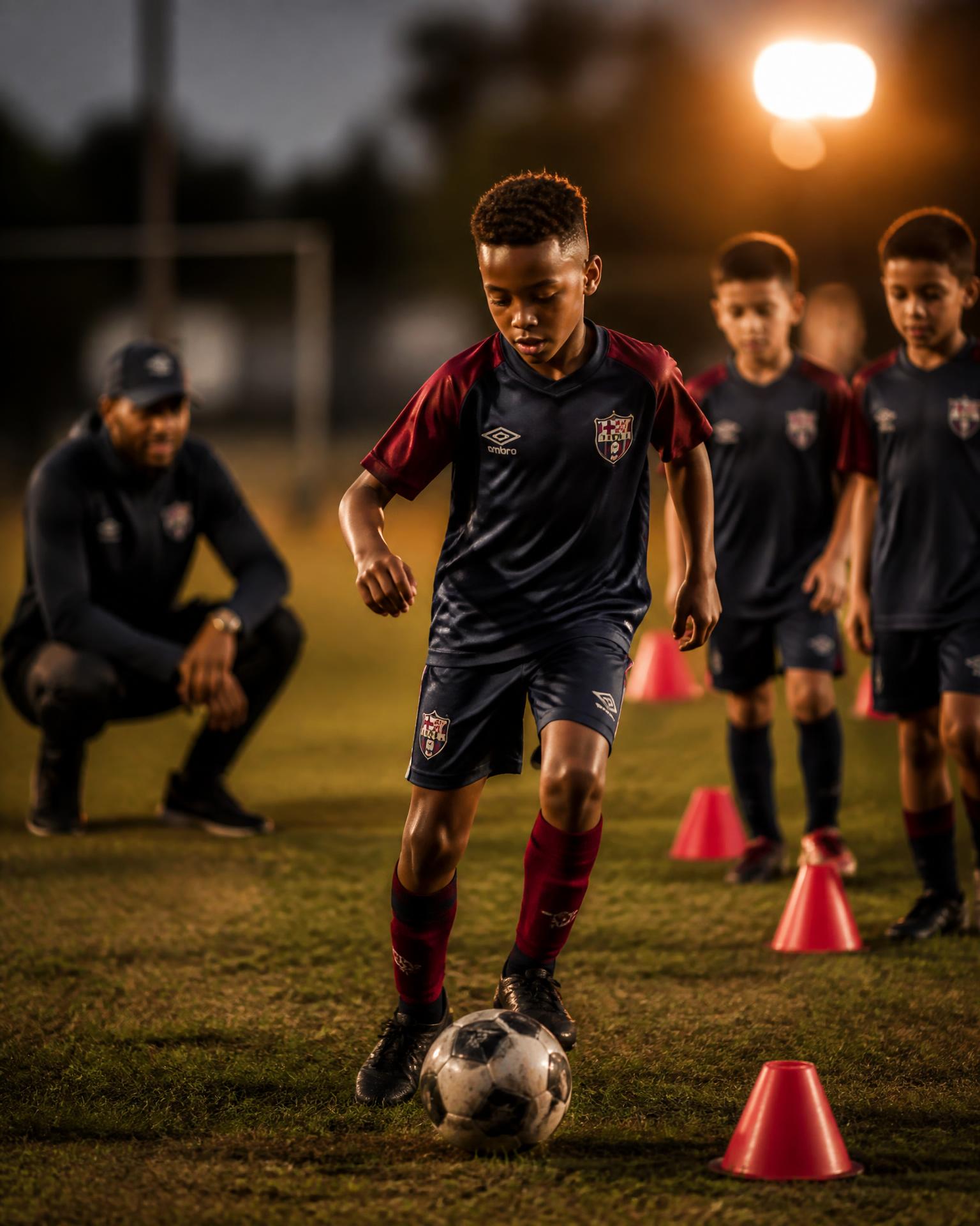 Panorama U10 training